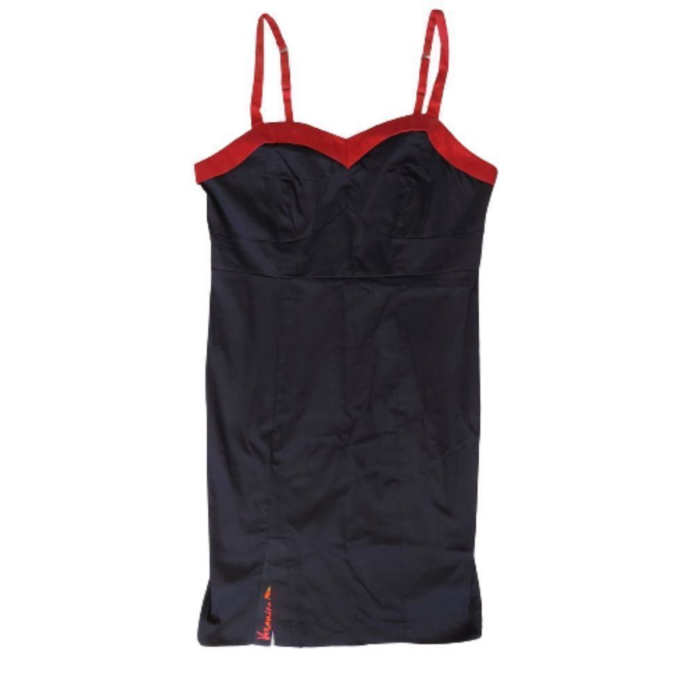 NWT Torrid Betty and Veronica Black and Red Lipstick Bodycon Dress, 14
